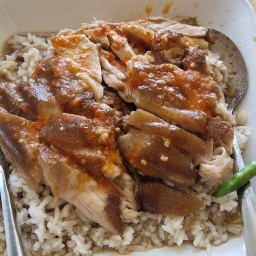 ข้าวขาหมูบุฟเฟ่ต์+ ข้าวหน้าปลาทอด+ ขนมจีน