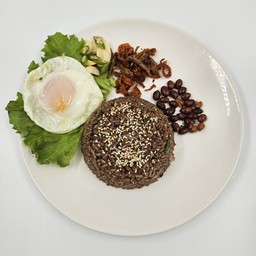 Rice with soy beans