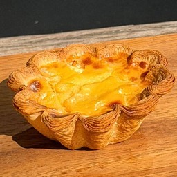Caramel Egg Tart.