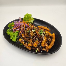 Fried Mala potato