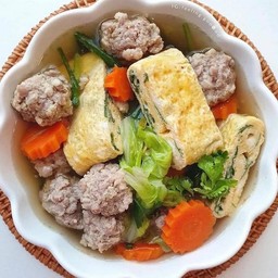 ต้มจืดไข่น้ำหมูสับ