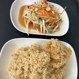 ตำไทยปลาทับทิมฟู