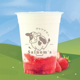 โยเกิร์ตสตรอว์เบอร์รี่ลาวา (Strawberry Lava Yogurt)