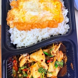 ยายปุ่นฉุนเฉียว กระเพราล้นกล่อง สาขา1