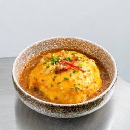 K1 ข้าวไข่ข้นซอสมันปูปูนิ่มกรอบ