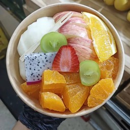 ผลไม้รวม (ทางร้านจัดให้) Mixed Fruits (Shop Choice)