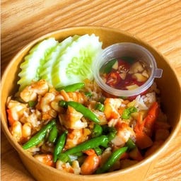 กุ้งผัดพริกขี้หนู