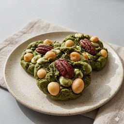 Matcha Macadamia soft cookies