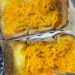 ปังปิ้งเนยนมฝอยทอง