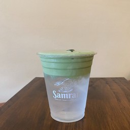 ✔Matcha coconut cold foam