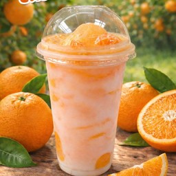 น้ำส้มโยเกิร์ตปั่น