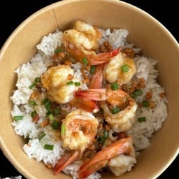 กุ้งผัดกระเทียม