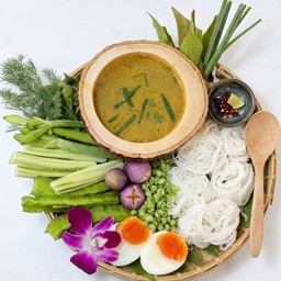 นำยาปูนาขนมจีน