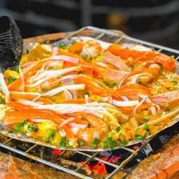 ไก่-กะ-เส้น • หมี่ไก่ฉีกเทริยากิ