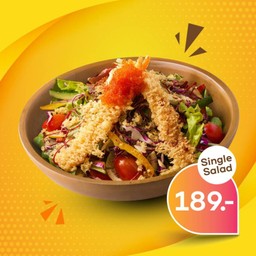 Single Ebi Tempura Salad (ปริมาณสำหรับ 1 ท่าน)