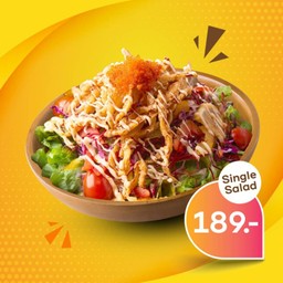 Single Shirauo Single Salad (ปริมาณสำหรับ 1 ท่าน)