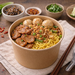 คลุกเส้น Weekend - ก๋วยเตี๋ยวคลุกสูตรเข้มข้น