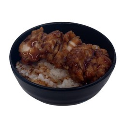 D02 (Mini)ดงบุริไก่คาราอาเกะซอสเทริยากิ (Chicken Karaage with Teriyaki Sauce Rice Bowl)
