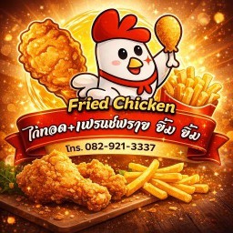 ไก่ทอด+เฟรนช์ฟรายส์ ยิ้ม ยิ้ม (สาขา 2)