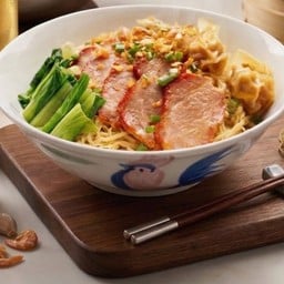 บะหมี่เกี๊ยวหมู   หมูแดง