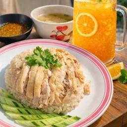 ข้าวมันไก่ & น้ำปั่น