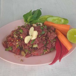 อาหารตามสั่งและลาบขม ต้มแซบ เขาตาโล