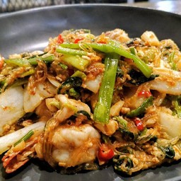 สุกี้ทะเลผัดแห้ง