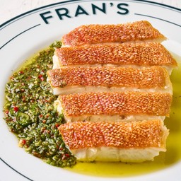 Coral trout & chimichurri