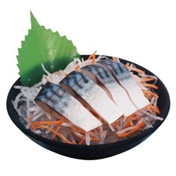 C13 ซาซิมิซาบะดอง ( 4 ชิ้น ) (Shime Saba Sashimi (4pcs.))