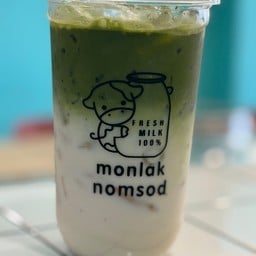 มัทฉะมะพร้าวน้ำหอมนมสด