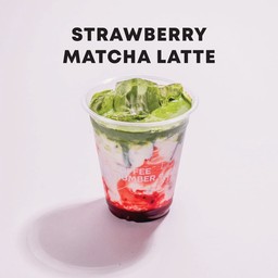 MATCHA STRAWBERRY LATTE