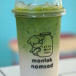ชาเขียวมะพร้าวน้ำหอมนมสด