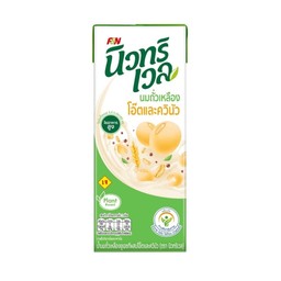 นมถั่วเหลือง โอ๊ตควินัว 180ml.