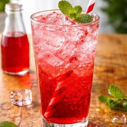 น้ำแดงโซดา