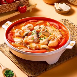 ต้มปลามะเขือเทศเจ้าหญิง สำหรับสองคน