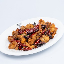 ไก่คั่วพริกเสฉวน