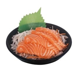 C10 ซาซิมิแซลมอน ( 4 ชิ้น ) (Salmon Sashimi (4pcs.))