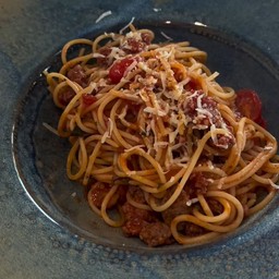 Bolognese spaghetti