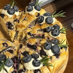 บลูเบอร์รี่ครัมเบิ้ลชีสเค้ก🫐