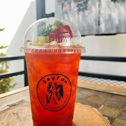 ชาไทย เลม่อน   Thai Tea Lemon