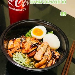 ข้าวหน้าไก่เทอริยากิ+โค๊กกระป๋อง