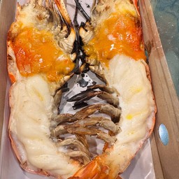 กุ้งแม่น้ำเผาใหญ่