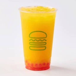 แมงโก้ เลมอนเนด และ ไข่มุกป็อปปิ้ง รสราสเบอร์รี่ (ไซส์ใหญ่)