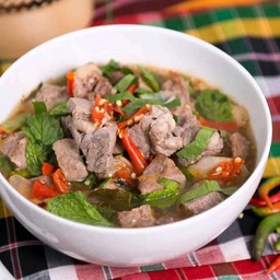 ต้มแซ่บหมู