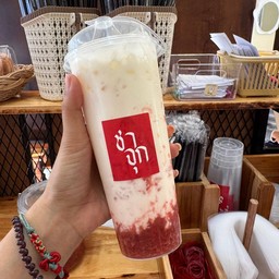 นมสดสตรอเบอร์รี่