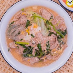 สุกี้โบราณกับน้ำแข็งใส (สูตรแม่เล็ก)