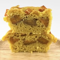 ขนมปังมันหวานออแกนิคเนื้อนุ่ม*ไม่เติมน้ำตาล |SF นัทฟรี กลูเตนฟรี วีแกน เจ|~150ก