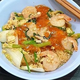 สุกี้แห้ง