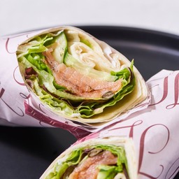 แรปแซลมอนซอสโยเกิร์ต