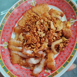 หมูสามชั้น (ทอดกระเทียม)